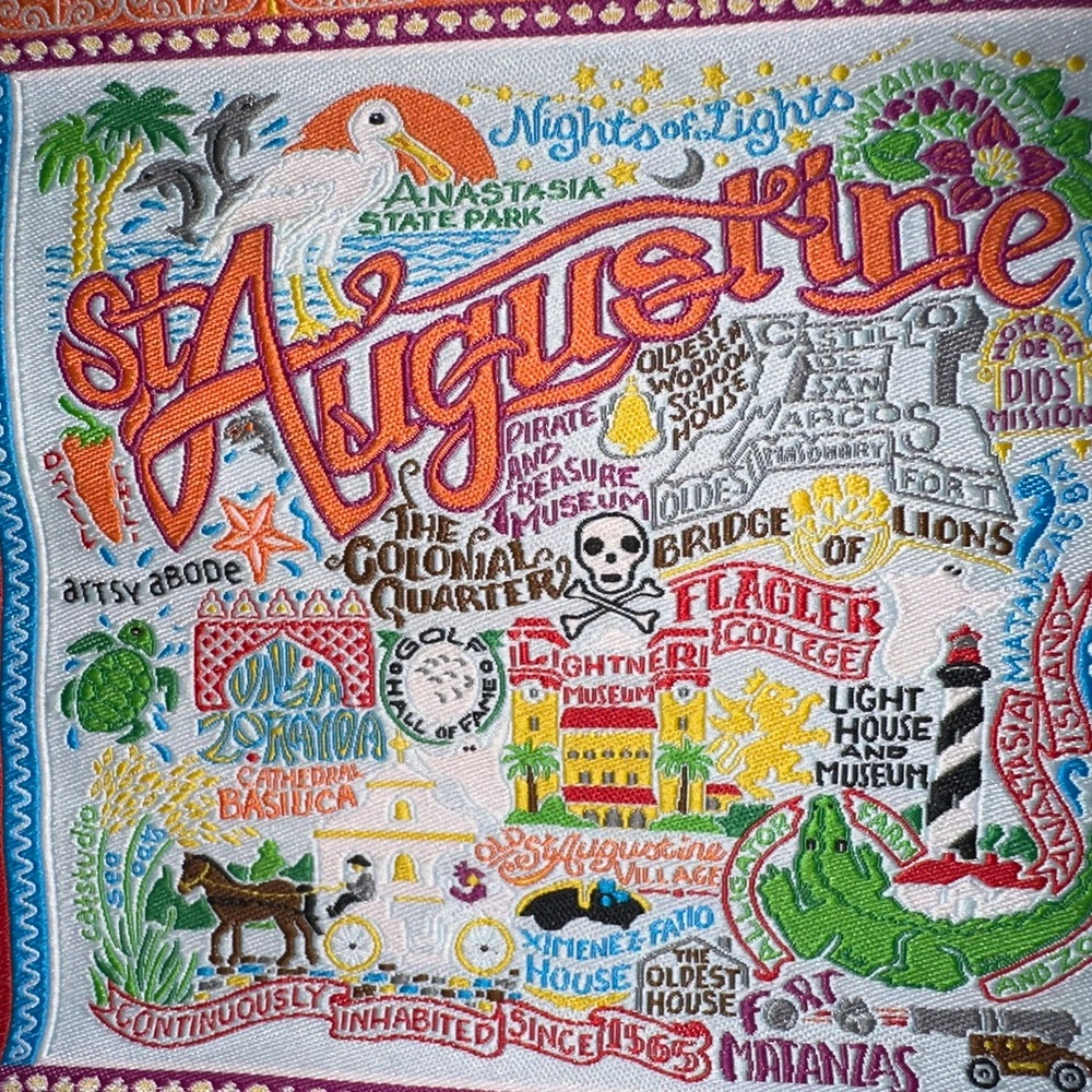 St Augustine Zip Pouch - Pattern - image 6